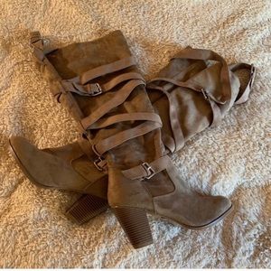 ❤️ Torrid NEW Wide Calf Tan Riding Boot